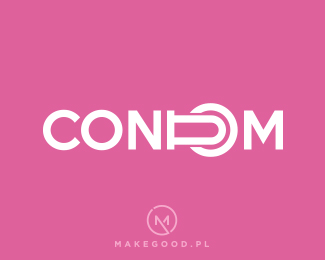 CONDOM LETTERS - logo design