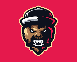 Cup Bear Warewolf Mascot