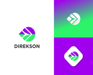 Direkson - D logo