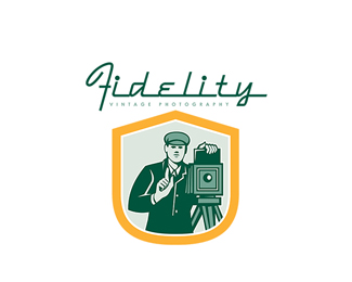 Fidelity Vintage Photography Logo