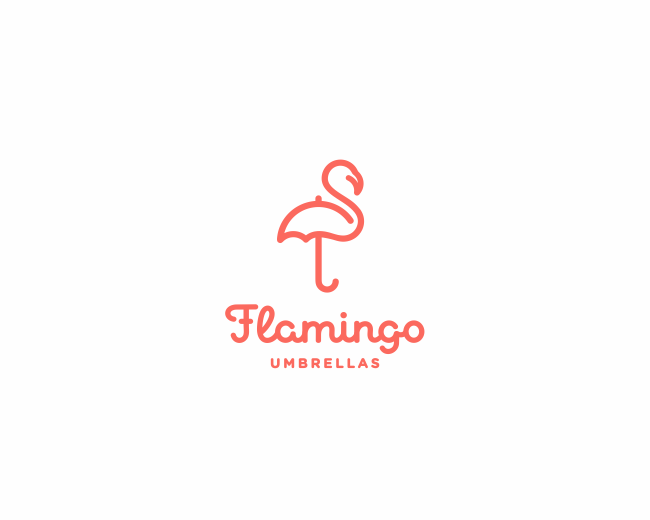 Flamingo Umbrellas