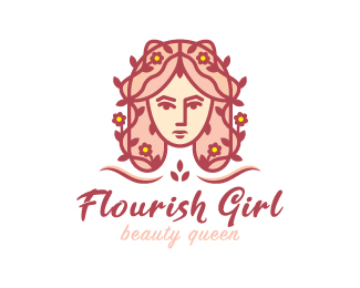 Flourish Girl Logo