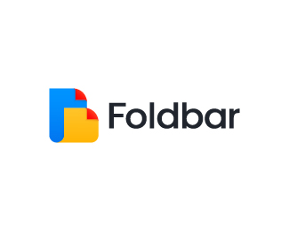 Foldbar logo design