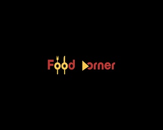 Food Corner Logo Design