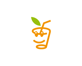 Happy Orange Juice Logo
