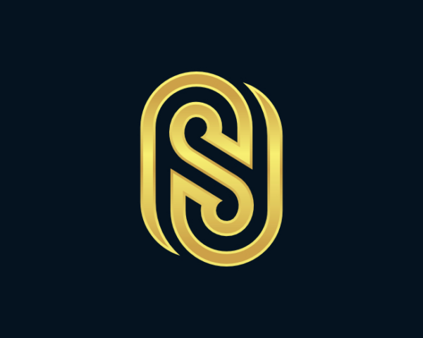 Letter NS Or SN Logo