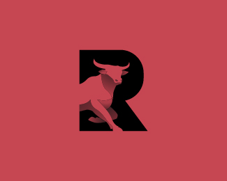 Letter R Bull