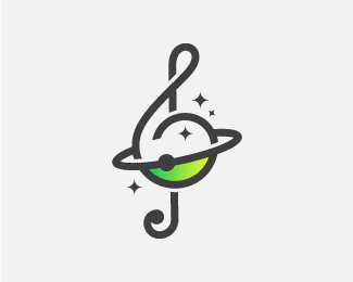 Music Planet Logo (Available for sale)