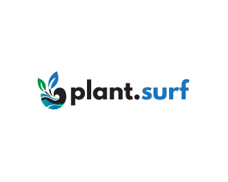 Plant Surf - Logo Design