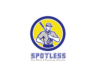 Spotless Pressure Wash and Cleaning Services Logo