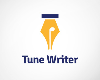 Tune Writer Logo Template