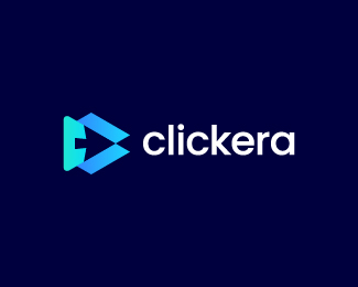 clickera logo design