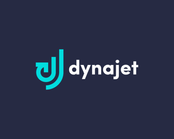 dynajet - d and j letter
